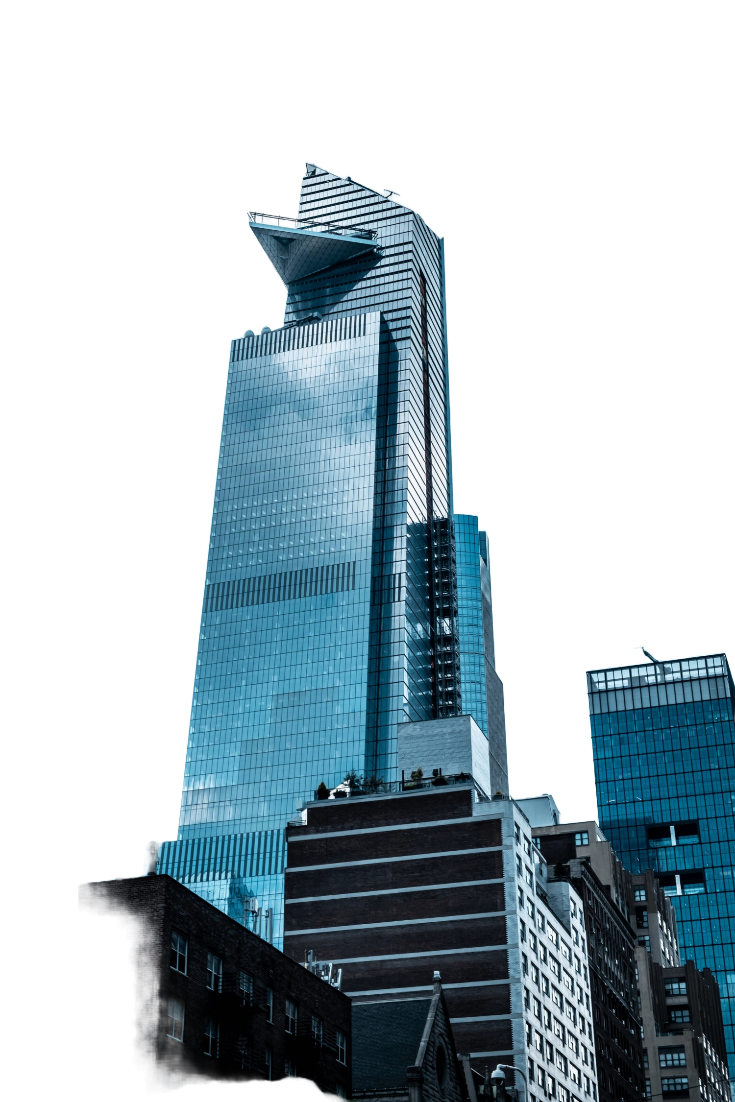 Illustration of a company being handed over